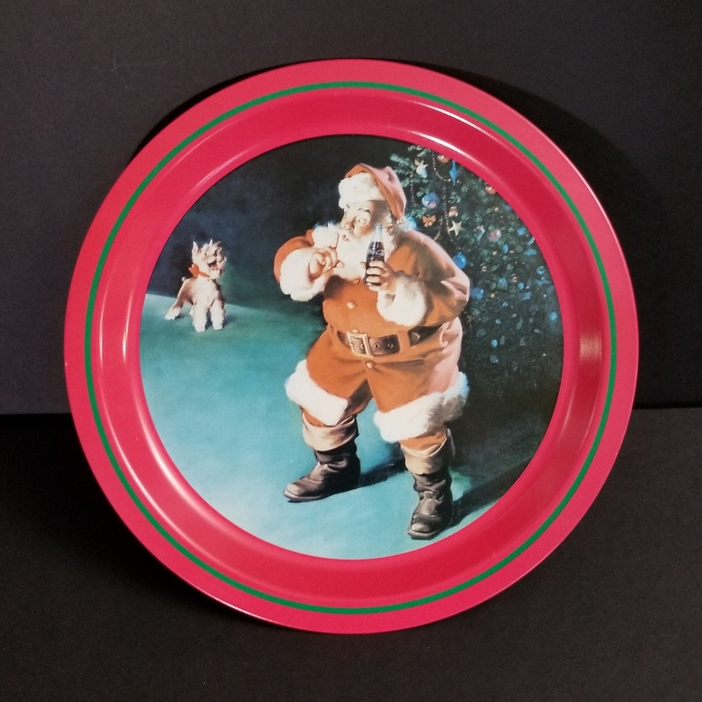 Coca Cola Serving Tray / 12"-inch diameter